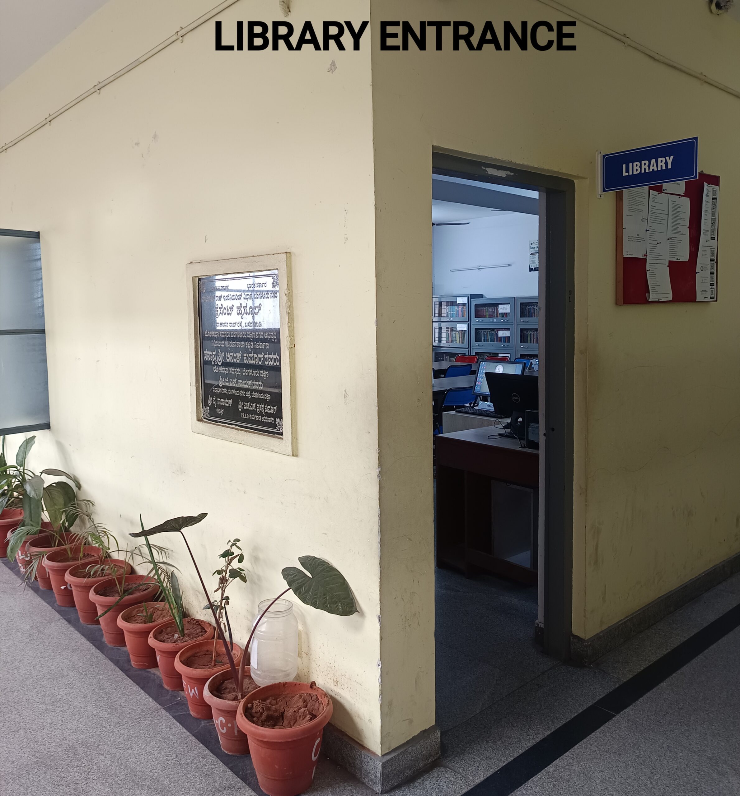 Library Entrance